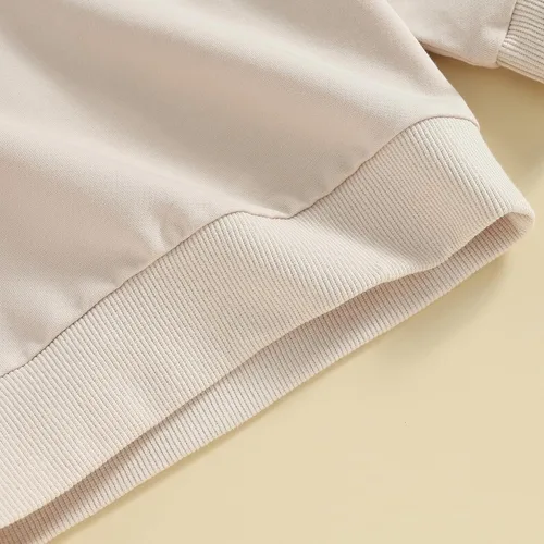 Vista 6 de Sudadera de fútbol americano para el día del partido de fútbol americano para bebés, niños y niñas, ropa de otoño