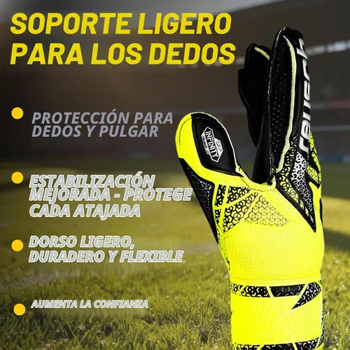 Vista 8 de Reusch Attrakt Infinity Finger Support Guantes de portero de fútbol junior Guantes de portero juvenil, Grip Infinity látex