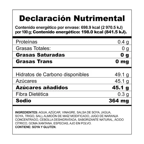 Vista 2 de Kikkoman Salsa de naranja, 12.5 onzas