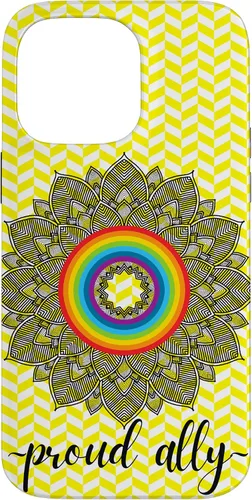 Vista 21 de Proud Ally LGBTQIA Gay Pride Month Celebration Case for iPhone 16