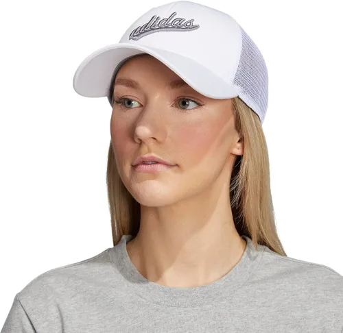 Vista 4 de adidas Gorra de camionero ajustable con espalda de malla para mujer