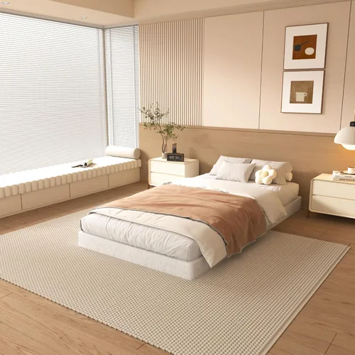 Vista 9 de NHODIR Base de cama con somier doble de 4 pulgadas