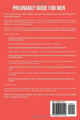 Vista 2 de Pregnancy Guide for Men The Complete Week-By-Week Guide for First-time Dads on What to Expect During the Pregnancy and How to Become the Perfect