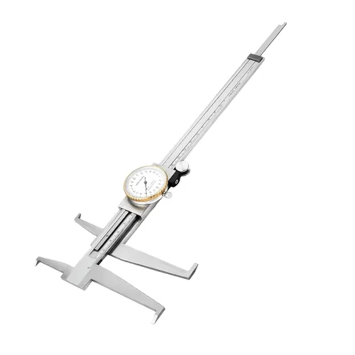 Vista 19 de Calibres de profundidad con calibre 0-150/7.874 in 0.001 in Precisión a prueba de golpes Herramienta de medición de cuatro usos