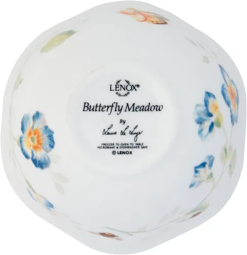 Vista 5 de Lenox 806737 Butterfly Meadow - Cuenco para postre, multicolor, 1 unidad (paquete de 2)