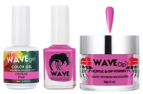 Vista 214 de WAVEGEL - Juego de gel de remojo, laca de uñas y polvo acrílico a juego - Colección Simplicity - #P109 Blizzard