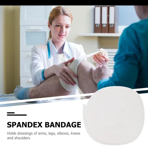 Vista 7 de Breathable Tubular Stockinette Bandage 10m Roll High Elastic Spandex Cotton Mesh Wound Retainer Suitable for Finger and Joint Support