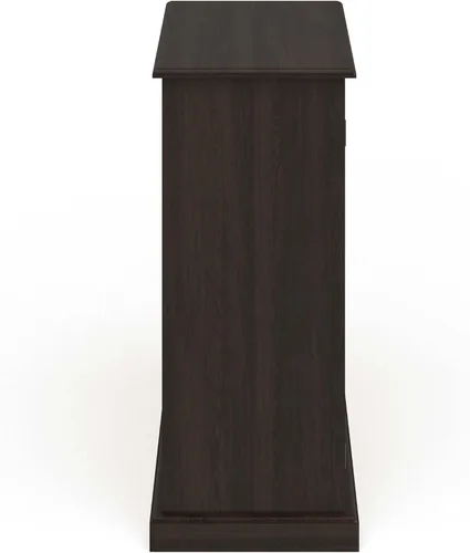 Vista 8 de Furniture of America Laires - Zapatero cerrado con 5 estantes, color espresso