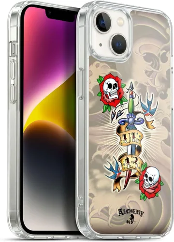 Vista 18 de Head Case Designs Funda de gel con licencia oficial de Alchemy Gothic 13 Dagger Illustration [protección de grado militar] compatible con Apple