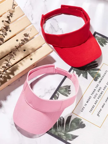 Vista 4 de 10 sombreros deportivos con visera ajustable para hombres y mujeres