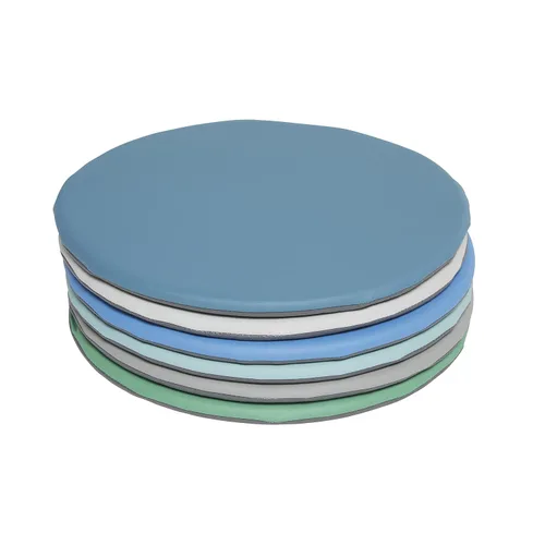 Vista 11 de ECR4Kids SoftZone Cojines de Piso Coloridos, Redondos, Asientos Flexibles, Variados, 6 Piezas