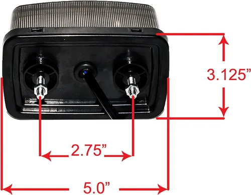 Vista 4 de YFM, luz LED trasera de freno con vidrio nublado para Yamaha atv, utv 350 400 450 660 250 4x4 Yamaha Grizzly, Viking, Rhino, Big Bear, Kodiak