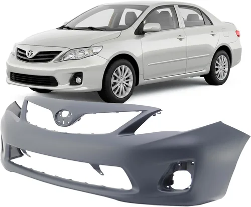 Vista 63 de FitParts Compatible con Nissan Titan 2017 cubierta de parachoques delantero superior