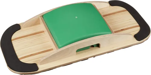 Vista 5 de Blue Planet Balance Surfer Tabla de equilibrio de bambú para oficina, escritorios de pie, surf, SUP, yoga, ejercicio! Incluye 3 módulos