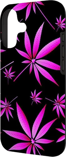 Vista 2 de Weed Reggae Marihuana Cannabis 420 Pot Weed Leaf Stoner - Funda de regalo para iPhone 17