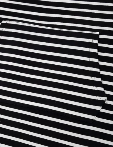Vista 4 de Miusey - Sudadera de manga larga para mujer con capucha y bolsillo canguro, túnica