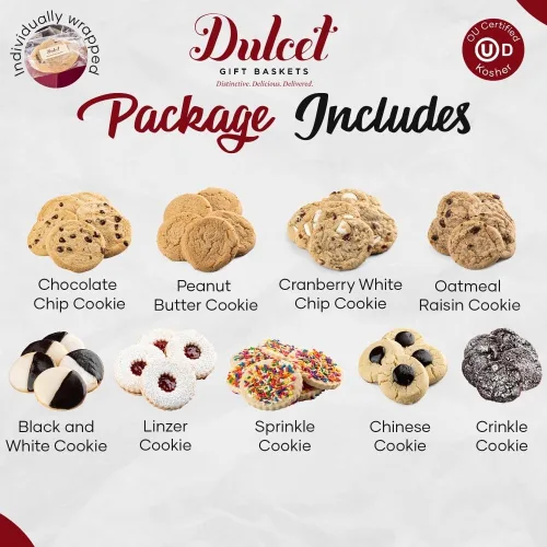Vista 5 de Dulcet Git Baskets - Cesta de cumpleaños para mujer, surtido gourmet de todos los sabores, para cada ocasión especial, vacaciones, para hombres