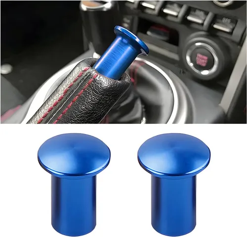 Vista 10 de AICEL Botón de Deriva con Perilla Giratoria, 2 Piezas Cubierta de Emergencia para Mango de Freno de Mano E-Brake, Botón de Bloqueo de Perilla