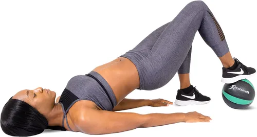 Vista 4 de ProsourceFit Balón Medicinal Ponderado para Entrenamientos de Cuerpo Completo, 8 libras.