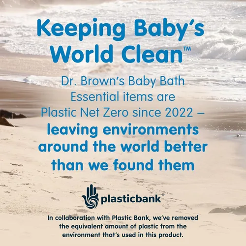 Vista 7 de Dr. Brown's CleanUp Dino-Soft - Cubierta de boquilla de baño para bebé, suave y segura en el grifo de la bañera, seguridad para la bañera para niños