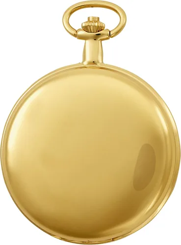 Vista 3 de Charles-Hubert, Paris Reloj de bolsillo de cuarzo chapado en oro, Oro, Moderno
