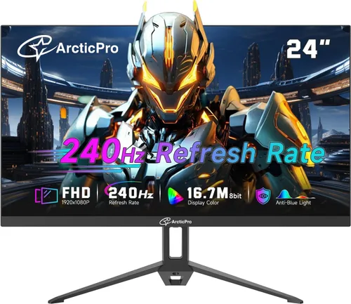 Vista 10 de ArcticPro Monitor para juegos de 22 pulgadas 144Hz, monitor de computadora