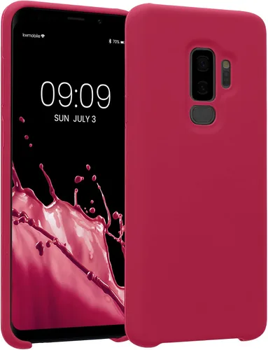 Vista 332 de kwmobile Funda compatible con Samsung Galaxy S9 - Funda de silicona TPU con acabado suave - Blue Reef
