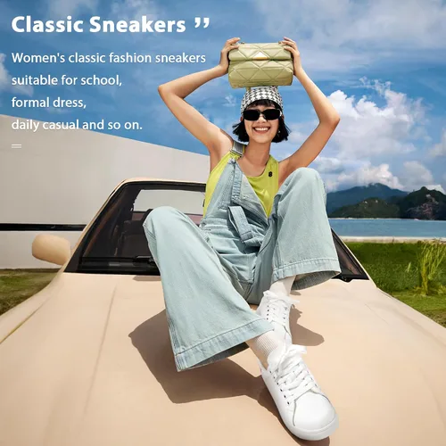Vista 7 de Vepose 02A - Tenis de moda para mujer, zapatos casuales cómodos de vestir para mujer