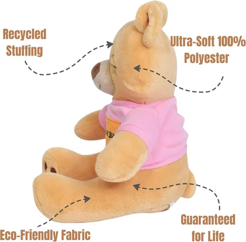 Vista 8 de Oso de peluche de alta calidad, suave peluche de oso de peluche, lindos animales de peluche de 10.23 pulgadas y osos de peluche pequeños, regalo