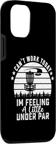 Vista 3 de iPhone 15 no puede funcionar hoy, me siento un poco por debajo de la pareja - Funda de disco golf