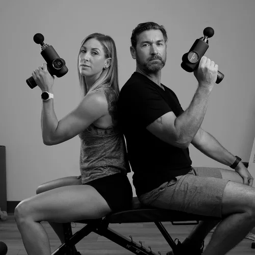 Vista 8 de SPA SCIENCES - SmartGun Elite - Masajeador terapéutico de percusión de tejido profundo - para dolor muscular - con cabezales intercambiables, 10