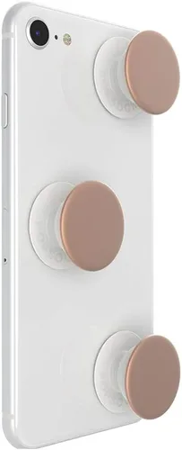 Vista 4 de PopSockets PopMinis: Mini Grips para teléfonos y tabletas (paquete de 3) - Aluminio Oro Rosa