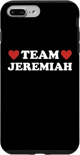 Vista 12 de Team Jeremiah I Love Jeremiah I Heart Jeremiah Case for iPhone 17