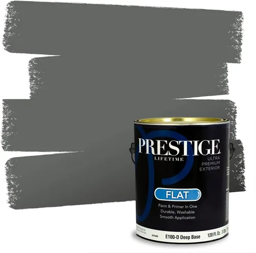 Vista 71 de Prestige Paints - 2 en 1, pintura base y pintura de exterior, P400-D-SW7053