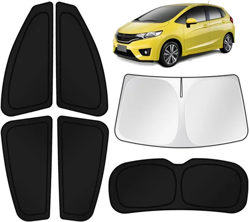 Vista 234 de KUST - Parasol plegable para parabrisas para BMW X1 E84, accesorios 2011 2012 2013 2014 2015, protector de visera de sol ajustable que bloquea