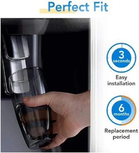 Vista 8 de Aqua Fresh ADQ36006101 - Filtro de agua de repuesto compatible con LG LT700P, 9690, ADQ36006102, RFC 1200A, ADQ36006101-S, LFXS30766S, WSL-3, FML-3