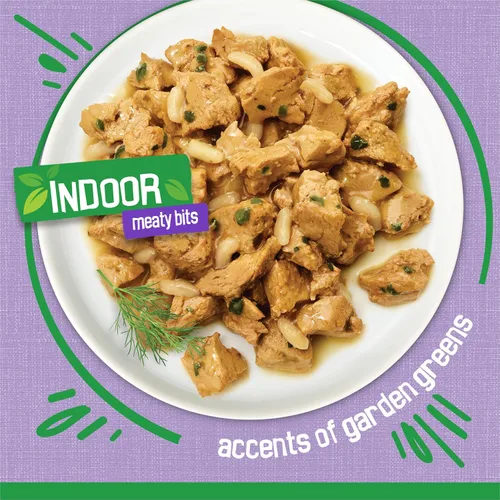 Vista 3 de Alimento húmedo para interior para gatos Purina Friskies, 24 unidades de 5.5 oz