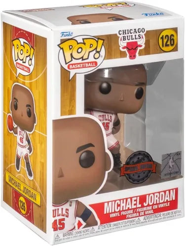 Vista 2 de Pop! Baloncesto Chicago Bulls 126 Michael Jordan 1995 PlayoffsEdición Especial