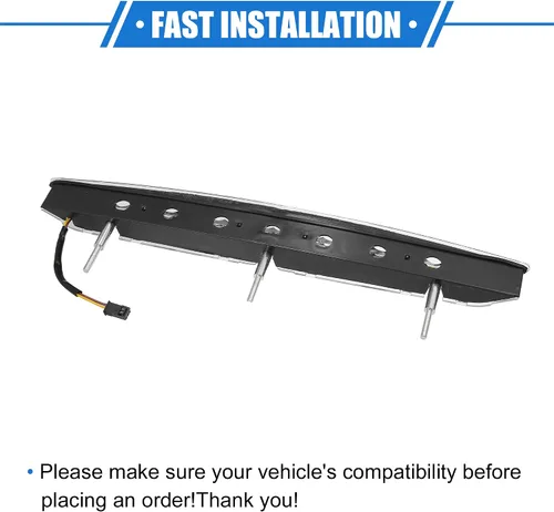 Vista 7 de Tercera luz de freno de alto nivel compatible con BMW Z4 E85, ABS transparente