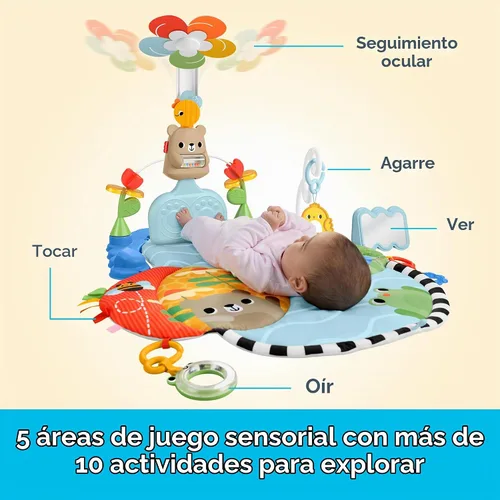 Vista 4 de Fisher-Price Gimnasio de Kick & Sway 3 en 1