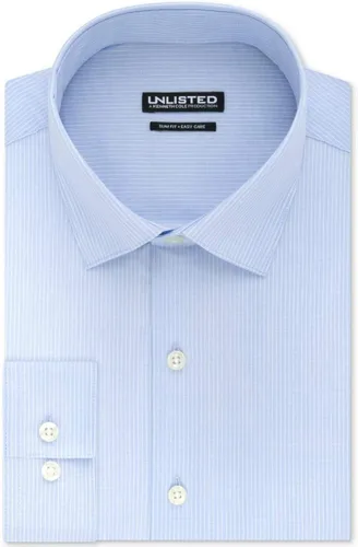 Vista 14 de Kenneth Cole - Camisa de vestir para hombre, corte ajustado, cuadros y rayas (estampadas)