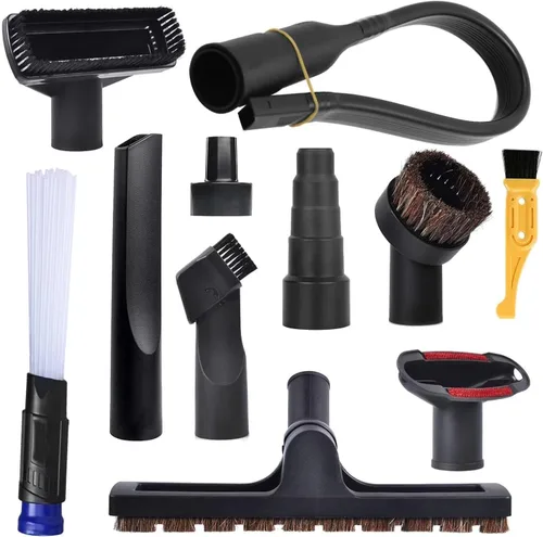Vista 7 de 4 varitas de extensión de vacío de 1.25 pulgadas, 14.5 pulgadas de largo, tubo de plástico de 1 1/4 pulgadas para tubos de extensión de aspiradoras