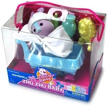 Vista 2 de Zhu Zhu Baby Hutch Púrpura