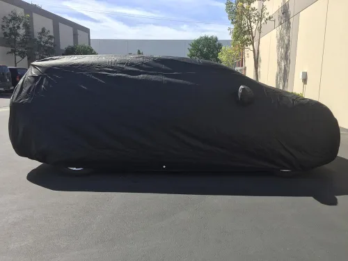 Vista 5 de Custom Fit 2004-2019 Toyota Sienna Mini Van Car Cover Minivan Negro
