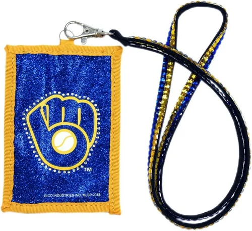 Vista 11 de Rico Cordón con cuentas MLB con cartera de nailon