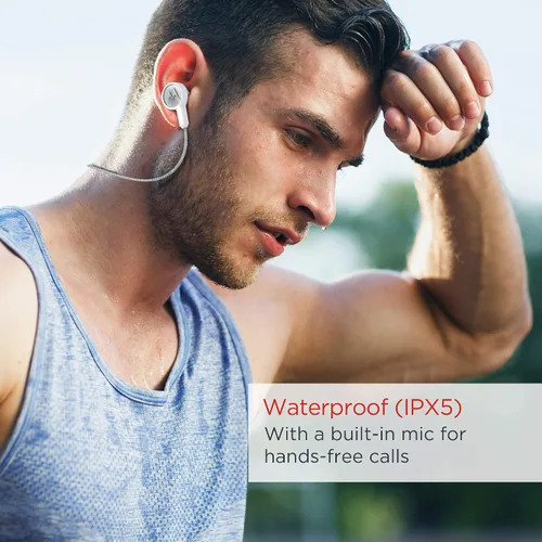 Vista 6 de Motorola Tech - Auriculares inalámbricos inteligentes 3 en 1 3 en 1, auriculares inalámbricos, cable deportivo, enchufe de audio, IPX5, micrófono