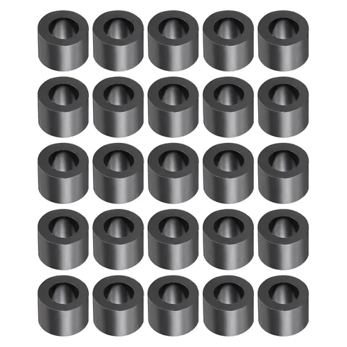 Vista 17 de YOKIVE 300 Pcs Black Round Spacer, Not Threaded Washers with High Insulation Effect, Keep Height Consistent, Great for M3 Screws (ABS, 3.2mmx7mmx2mm)