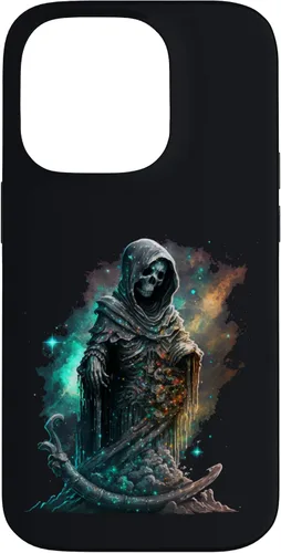 Vista 17 de Santa Muerte - Carcasa para iPhone 17, diseño de folklore mexicano