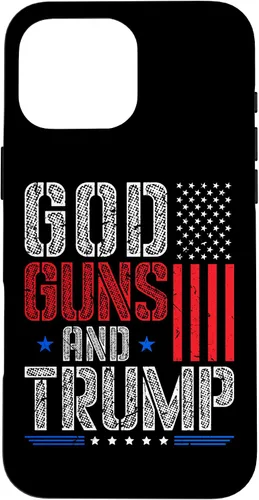 Vista 19 de God Guns and Trump Vote Donald Trump Republican Case for iPhone 17