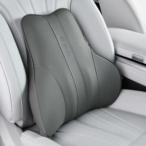 Vista 10 de Coverado Almohada ergonómica para reposacabezas de automóvil, almohada ergonómica de espuma viscoelástica para el cuello del auto para asiento